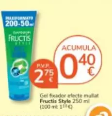Fructis - Gel Fixador Efecto Mullat