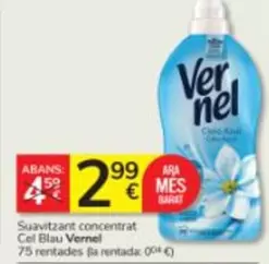 Vernel - Suavitzant Concentrat Cel Blau