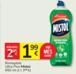 Mistol - Rentaplats Ultra Plus