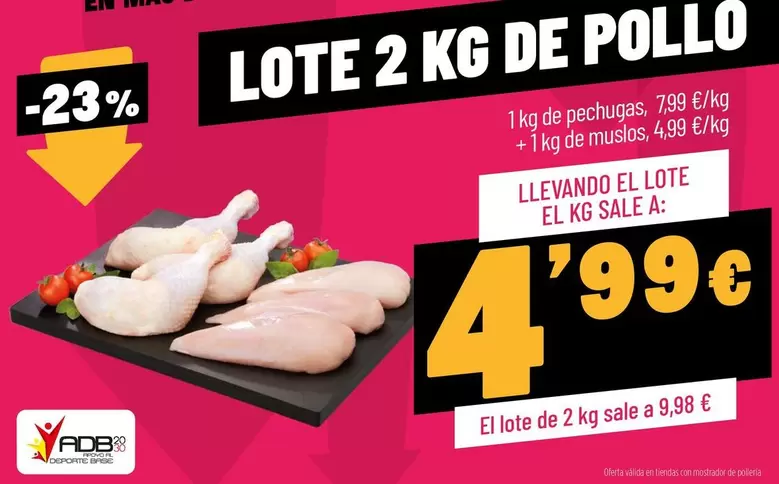 Lote 2 Kg De Pollo