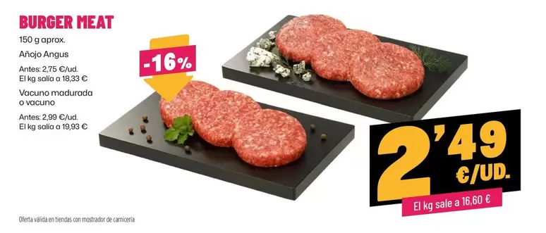 Burger Meat