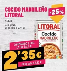 Litoral - Cocido Madrileno
