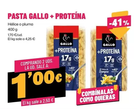 Gallo - Pasta + Proteina