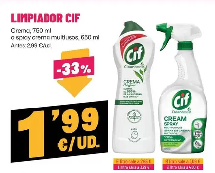 cif - Limpiador