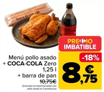 Coca-Cola - Menu Pollo Asado