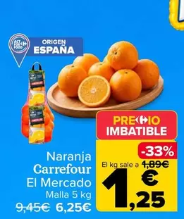 carrefour - Naranja El Mercado