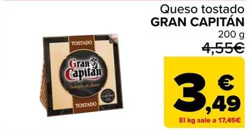 Gran Capitán - Queso Tostado