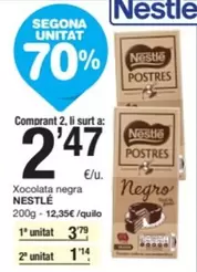 Nestlé - Xocolata Negra