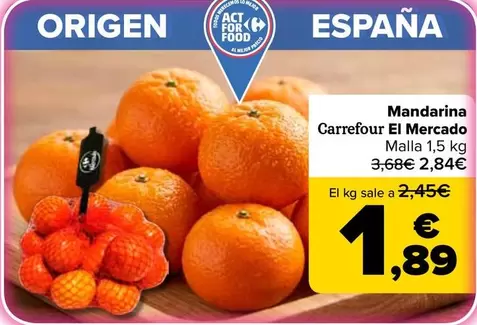 Carrefour - Mandarina El Mercado