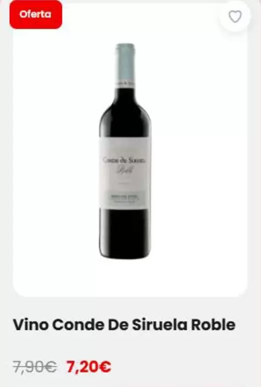 Conde De Siruela - Vino Roble