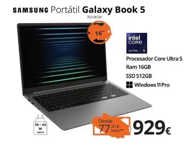 Samsung - Portátil Galaxy Book 5