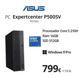 Asus - Pc Expertcenter P500sv