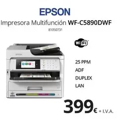 Epson - Impresora Multifuncion Wf-c5890dwf