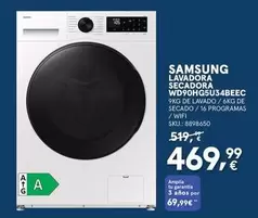 Samsung - Lavadora Secadora Wd70h69u34beec