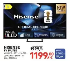Hisense - Tv 85u75e