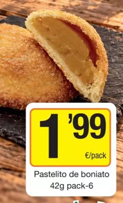 Pastelito De Boniato