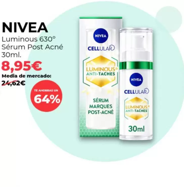 Nivea - Luminous 630° Sérum Post Acne