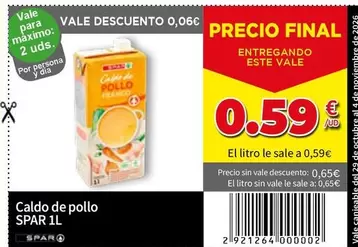 Spar - Caldo De Pollo
