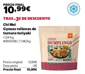 de oro - Gyozas Rellenas De Ternera Teriyaki
