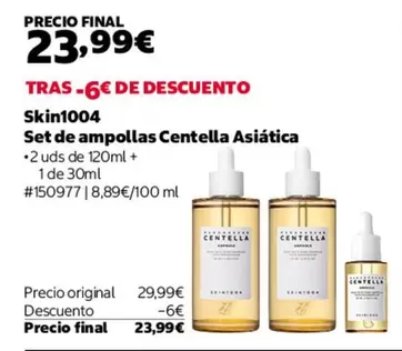 Skin1004 Set De Ampollas Centella Asiatica