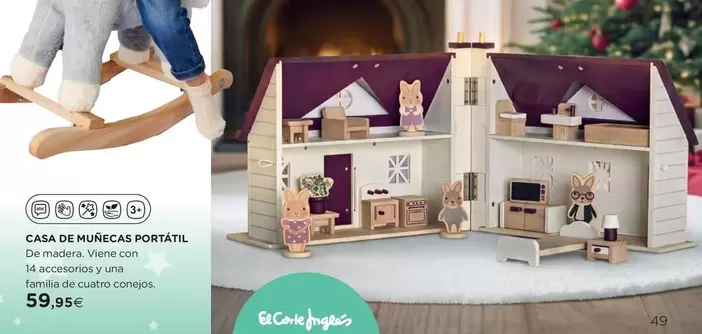 El Corte Inglés - Casa De Muñecas Portatil