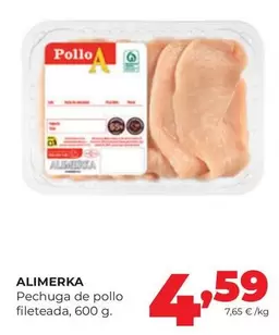 Alimerka - Pechuga De Pollo Fileteada