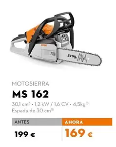 Stihl - Motosierra Ms 162