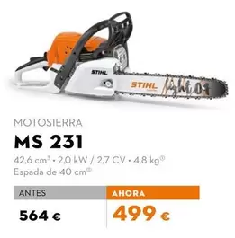 Stihl - Motosierra 231