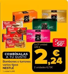 Nestlé - Bombones O Turrones