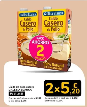 Gallina Blanca - Caldo De Pollo Casero