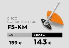 Stihl - Disco Cortahierbas 4D FS- KM