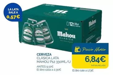 Mahou - Cerveza Classica Lata