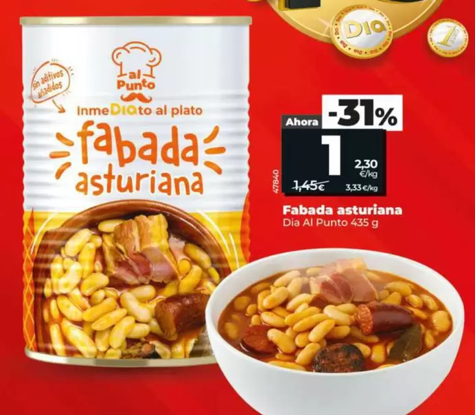 Dia Al Punto - Fabada Asturiana