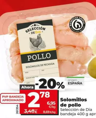 Seleccion De Dia - Solomillos De Pollo
