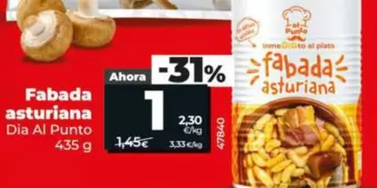 Dia Al Punto - Fabada Asturiana