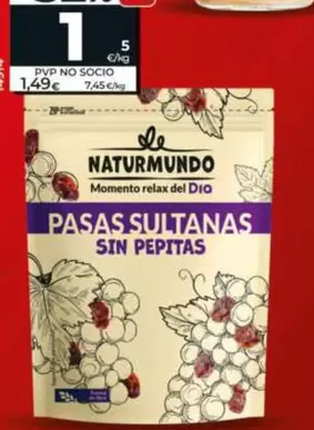 Dia Naturmundo - Pasas Sultanas