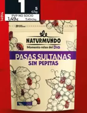 Dia Naturmundo - Pasas Sultanas