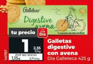 Dia Galleteca - Galletas Digestive Con Avena