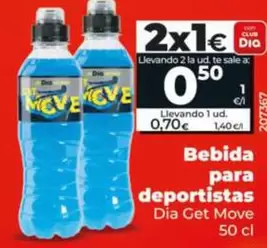 Dia Get Move - Bebida Para Deportistas