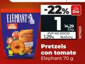 Elephant - Pretzels Con Tomate