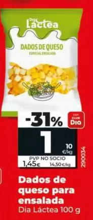 Dia Lactea - Dados De Queso Para Ensalada