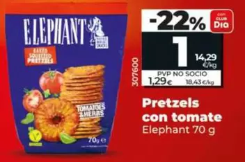 Elephant - Pretzels Con Tomate