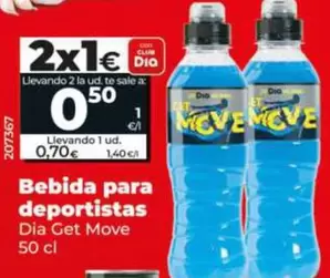 Dia Get Move - Bebida Para Deportistas
