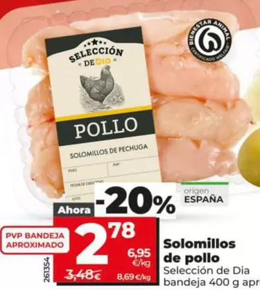 Seleccion De Dia - Solomillos De Pollo