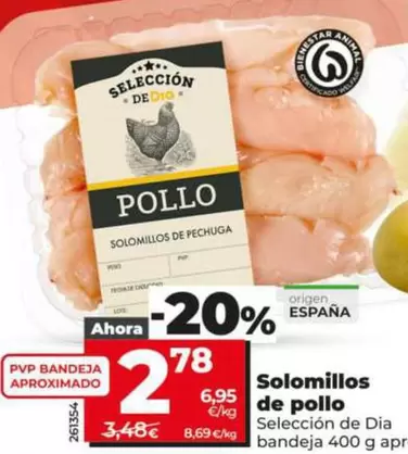 Seleccion De Dia - Solomillos De Pollo