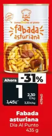 Dia Al Punto - Fabada Asturiana