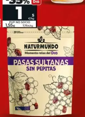 Dia Naturmundo - Pasas Sultanas