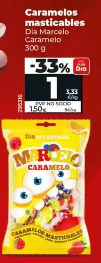 Dia Marcelo Caramelo - Caramelos Masticables