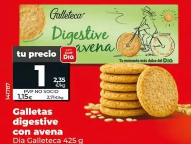 Dia Galleteca - Galletas Digestive Con Avena