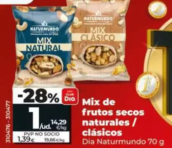 Dia Naturmundo - Mix De Frutos Secos Naturales/Clasicos